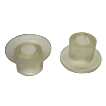 Flat suction cup with supporting pimples