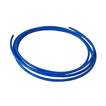 Plastic hose blue