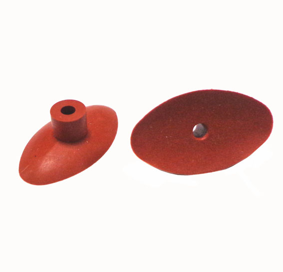 flat oval suction cup: details
